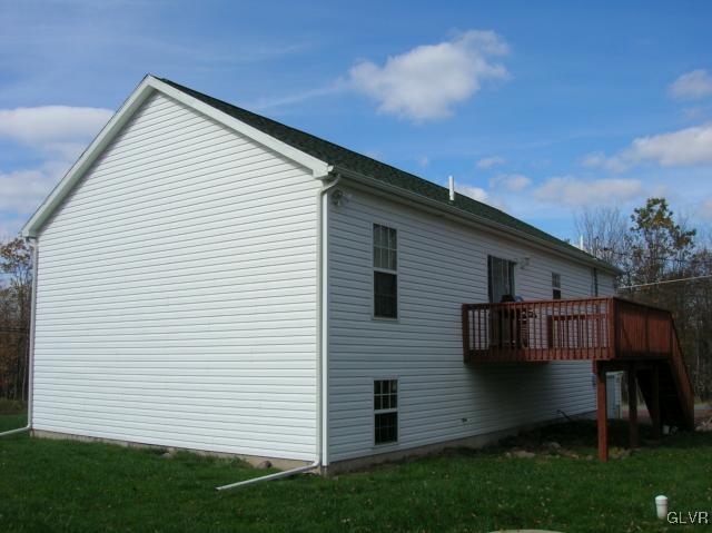 24 Spokane Road Albrightsville, PA 18210 - Photo 37 of 38 View of the back of the home. The dining room slid