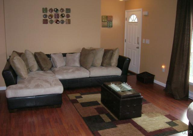 Fresh paint, new floors, clean lines and modern ha