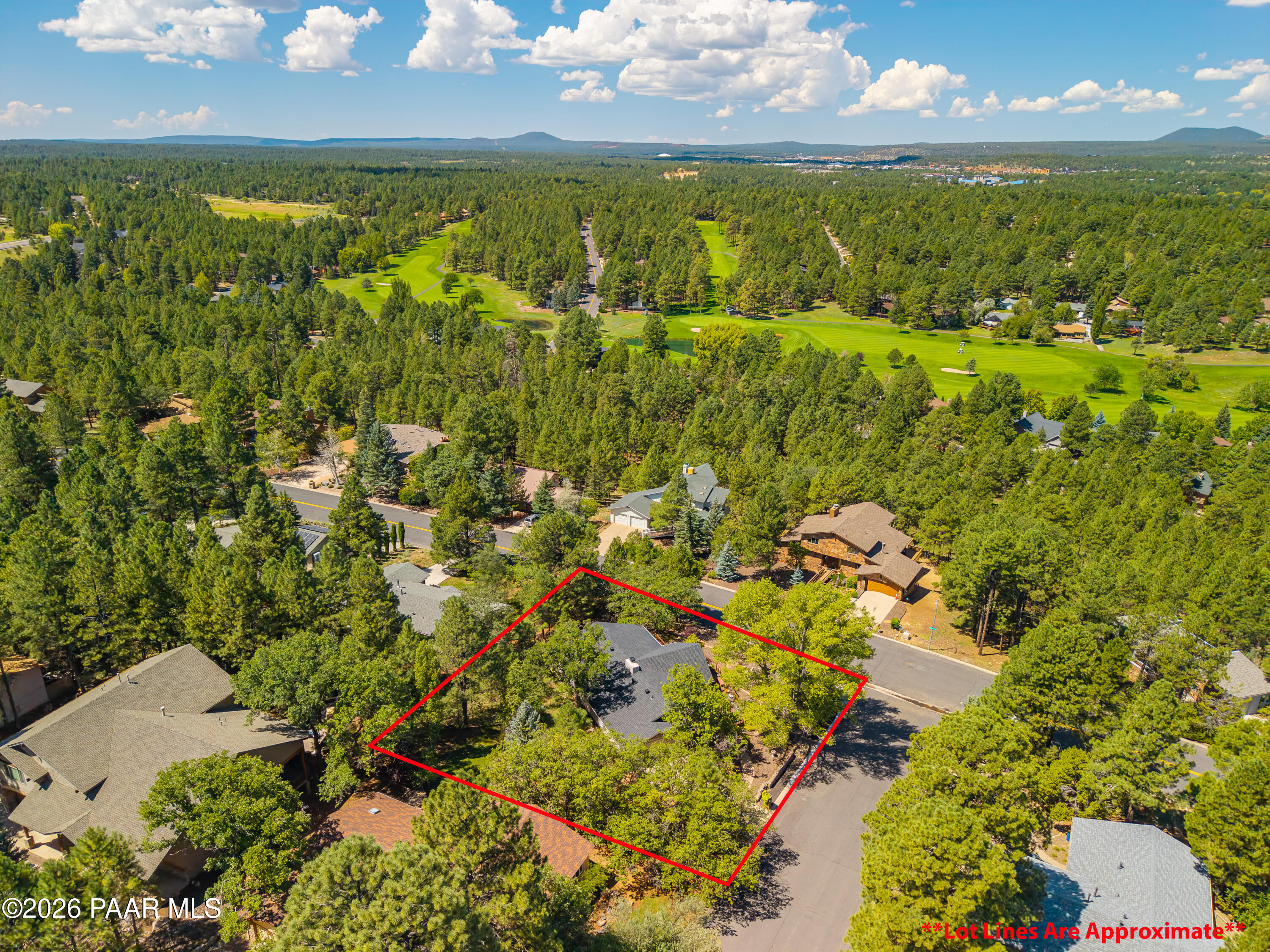 5801 Ridge Drive Flagstaff, AZ 86004 - Photo 35 of 60 Lot lines