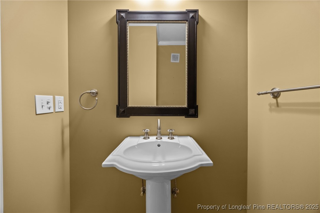 8224 Highway 210 Angier, NC 27501 - Photo 45 of 50 a bathroom with a sink and a mirror