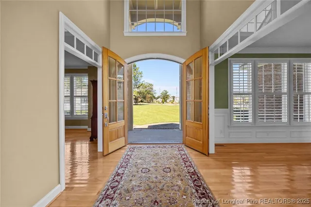 a view of an entryway