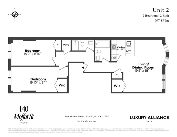 $875,000 | 140 Moffat Street, Unit 2 | Bushwick