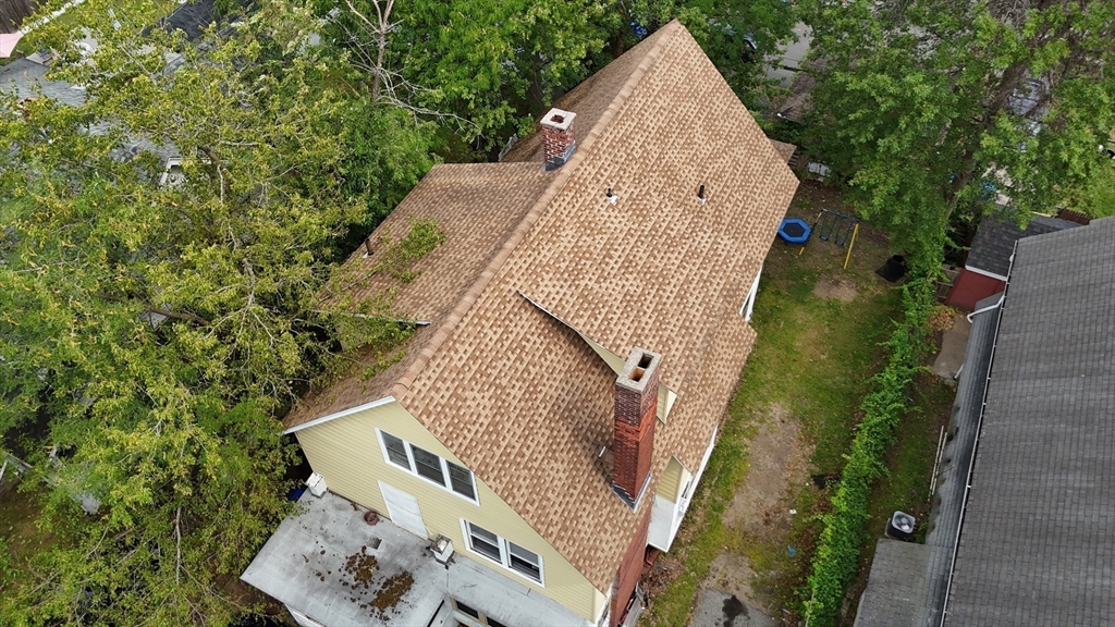 61 Kimberly Avenue Springfield, MA 01108 - Photo 34 of 39 an aerial view of a house with a yard