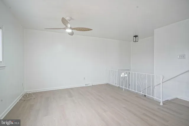 wooden floor in an empty room