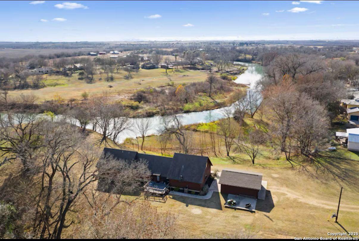 81 Butler Lane Martindale, TX 78655 - Photo 11 of 15 an aerial view of residential house with outdoor space and lake view