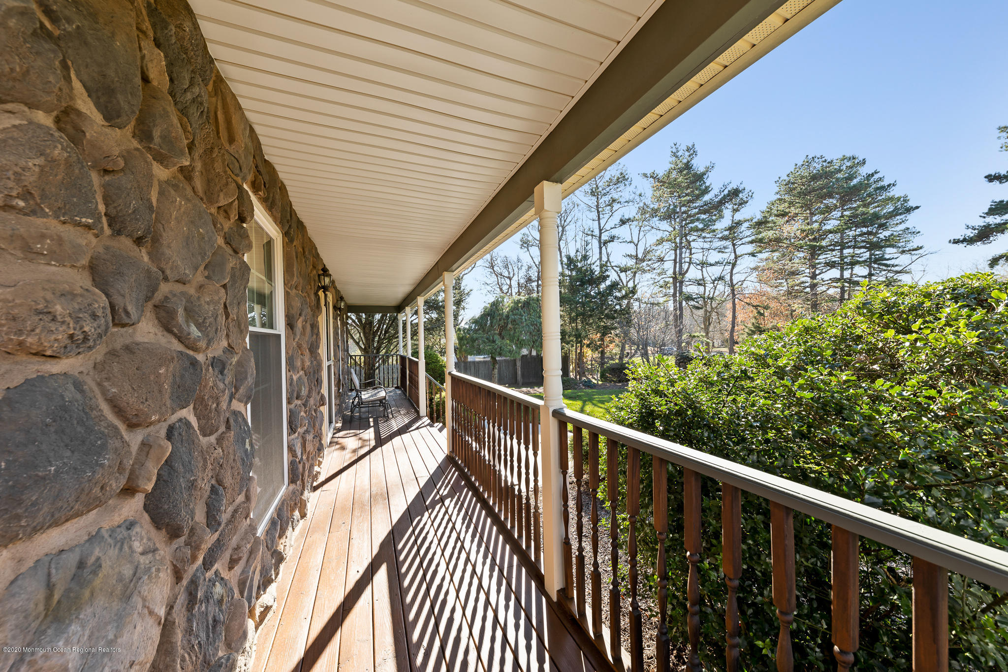 291 Frank Applegate Road Jackson, NJ 08527 - Photo 3 of 38 a view of balcony with wooden floor and fence