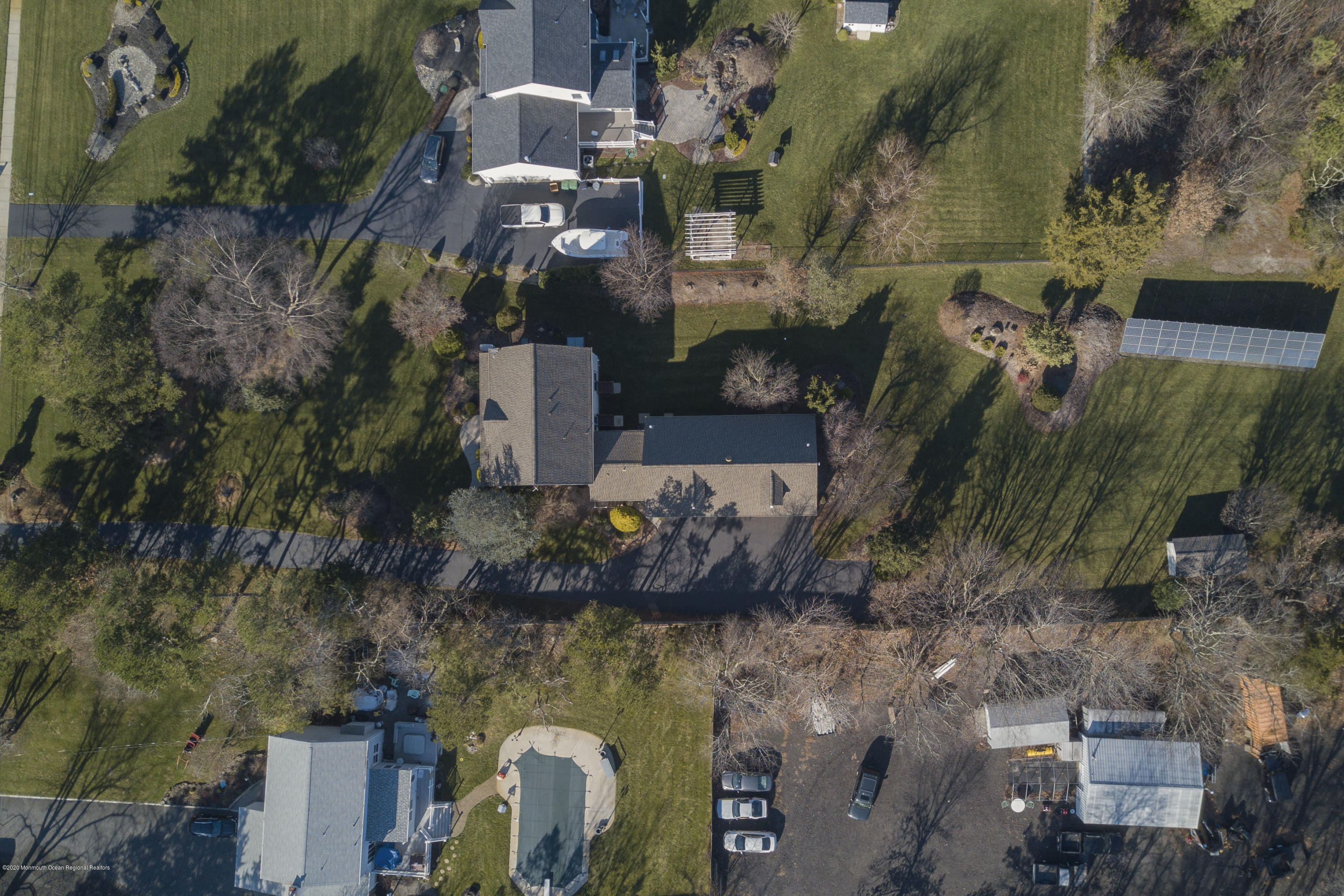 291 Frank Applegate Road Jackson, NJ 08527 - Photo 38 of 38 an aerial view of residential houses with outdoor space