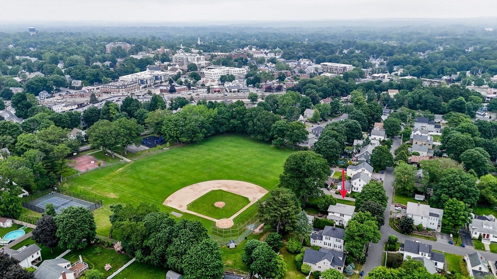 35 Warren Avenue Reading, MA 01867 - Photo 37 of 41 an aerial view of multiple house
