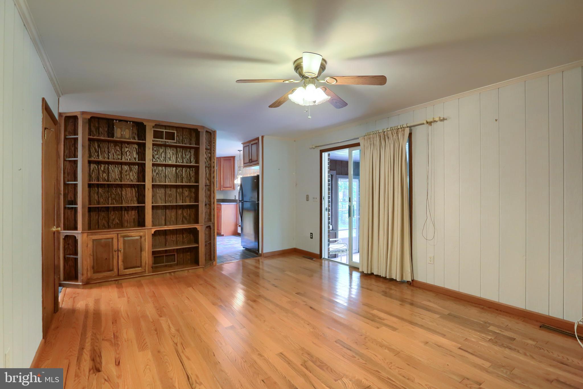 57 Huggins Road Duncannon, PA 17020 - Photo 12 of 43 Cherry built-ins in the family room & hw floors