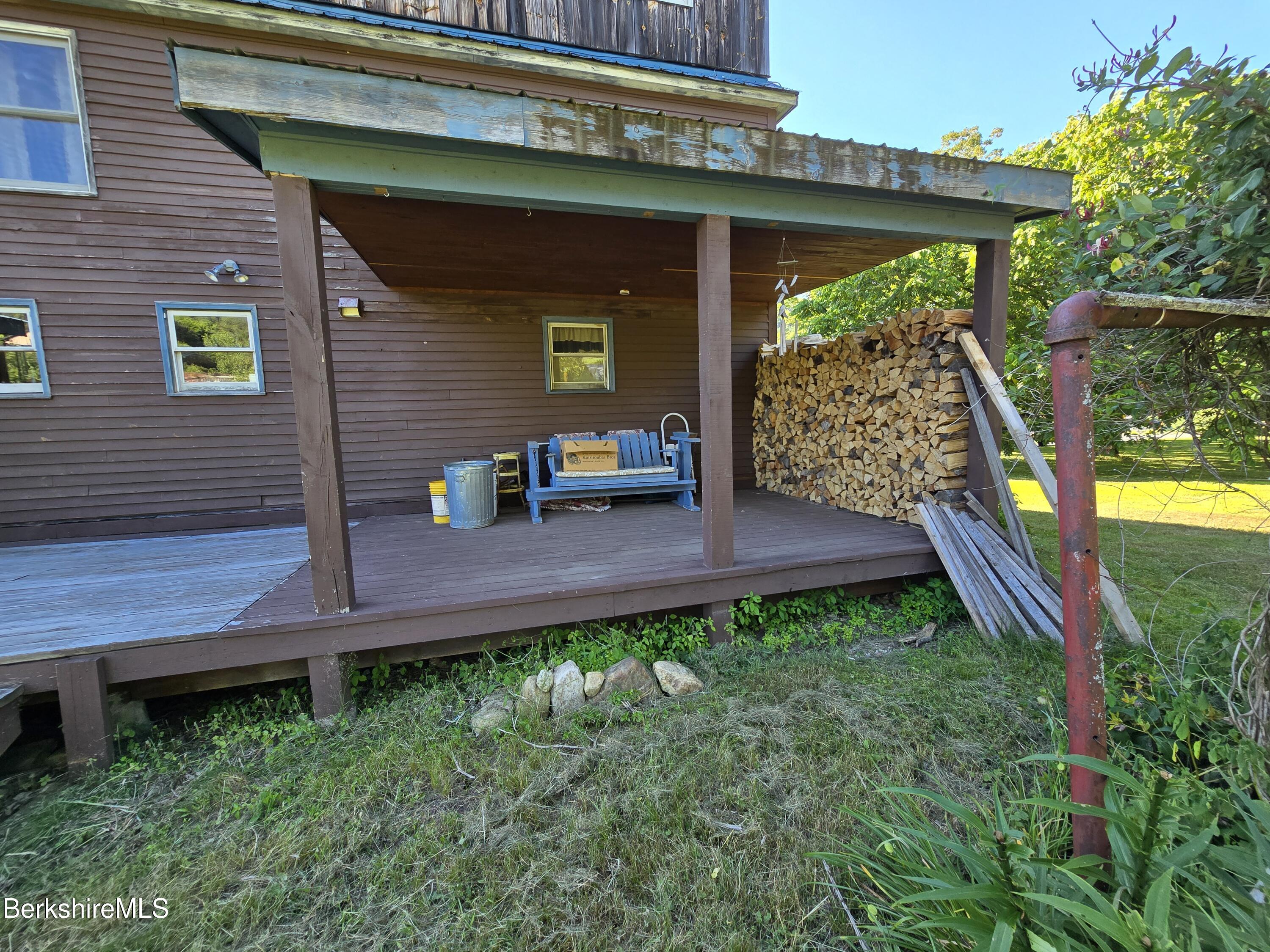 266 Robillard Road Stamford, VT 05352 - Photo 8 of 45 Covered Back Deck Portion
