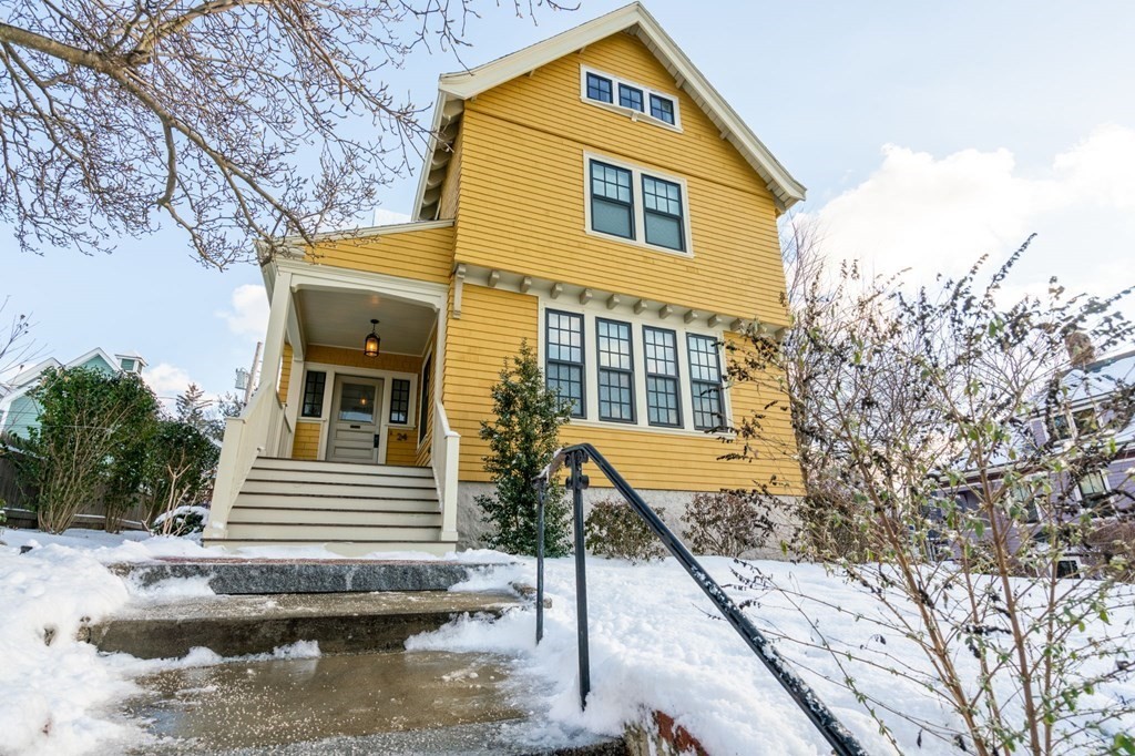 24 Maxfield Street Boston, MA 02132 - Photo 36 of 36 a view of a house with a yard