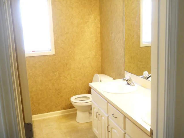 a bathroom with a sink and a toilet