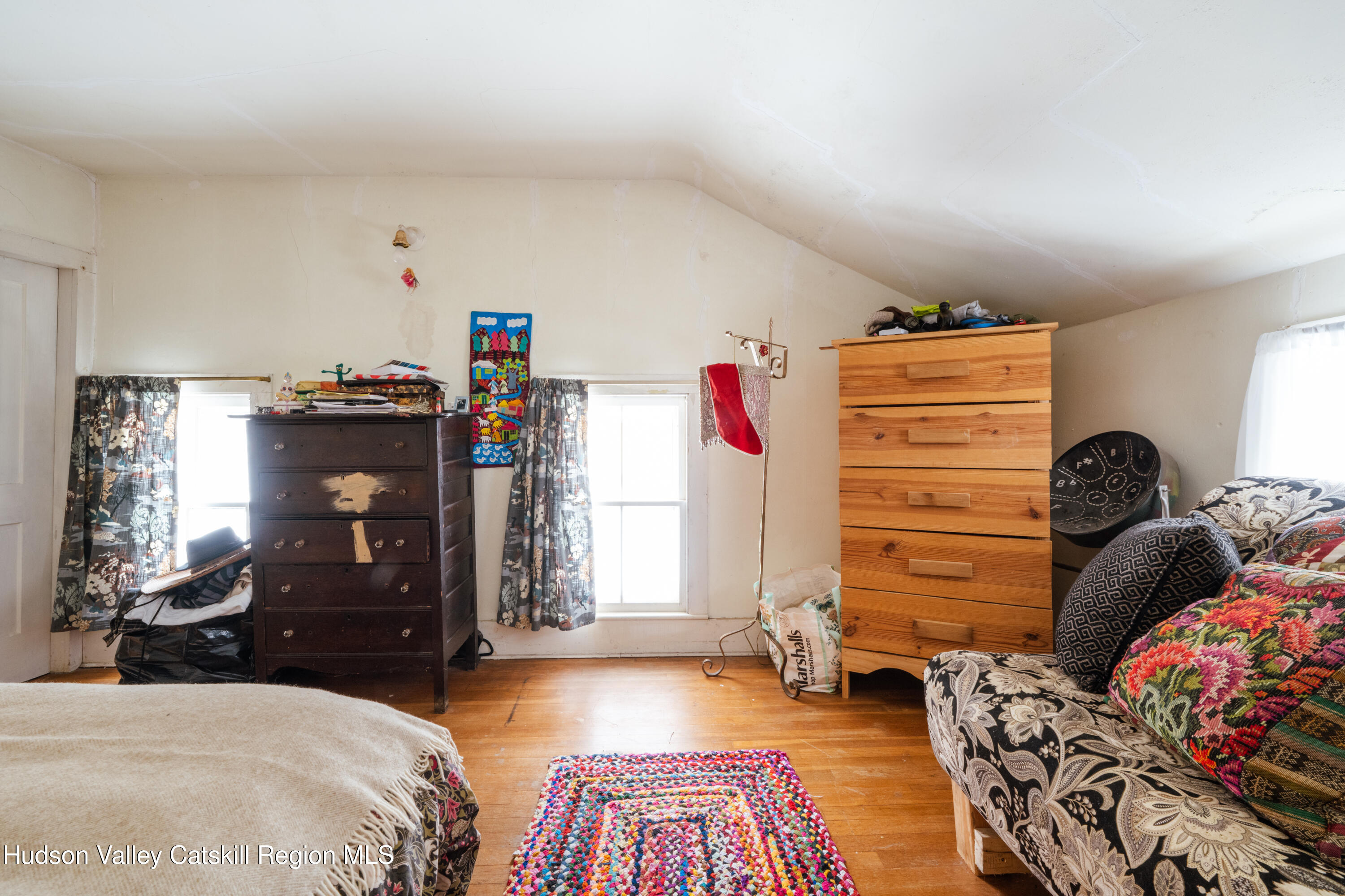 5020 Vega Mountain Road Roxbury, NY 12474 - Photo 17 of 31 a bedroom with a bed and a closet