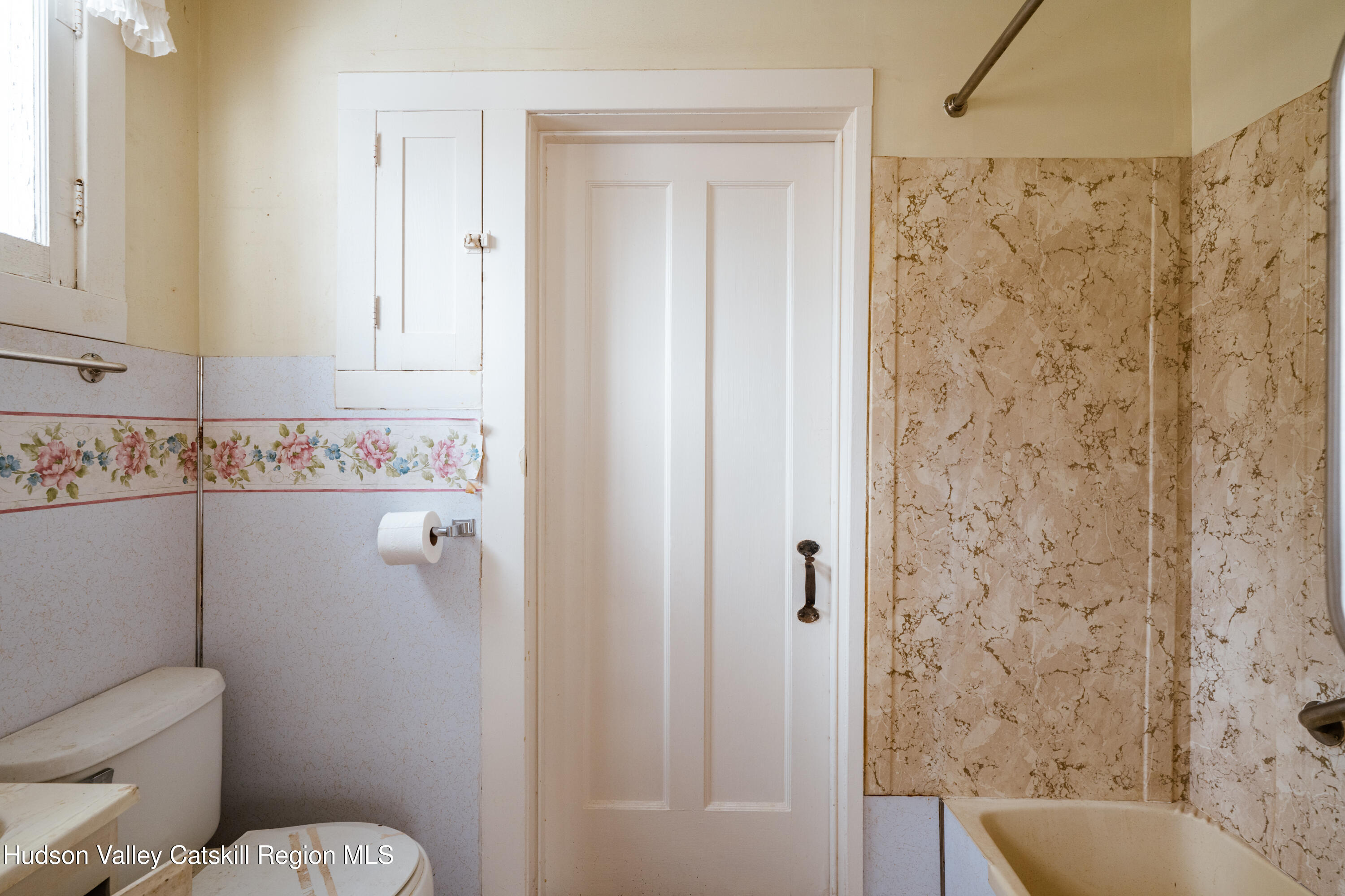5020 Vega Mountain Road Roxbury, NY 12474 - Photo 21 of 31 a bathroom with a shower and a toilet