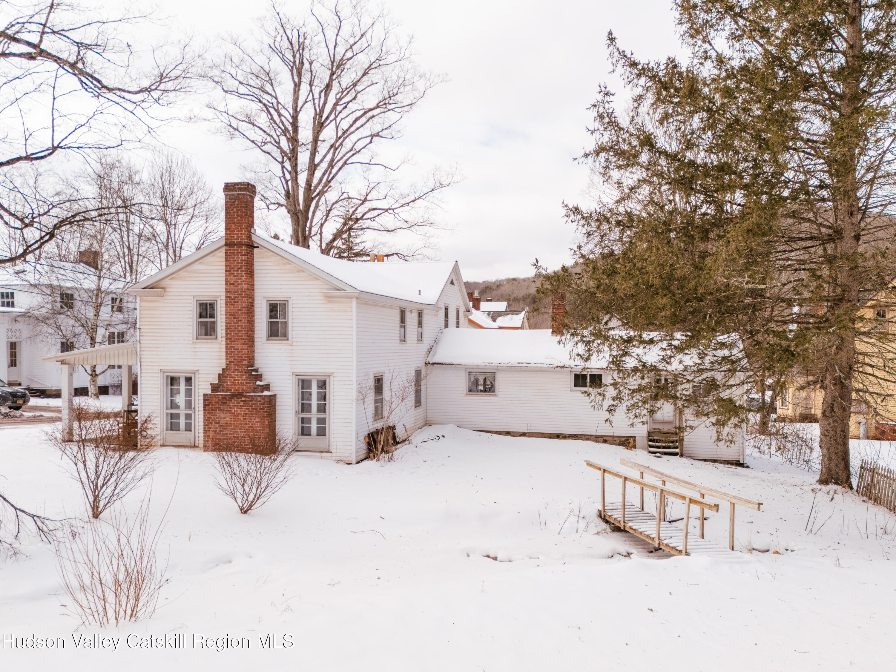 5020 Vega Mountain Road Roxbury, NY 12474 - Photo 26 of 31 a view of a house with snow in snow