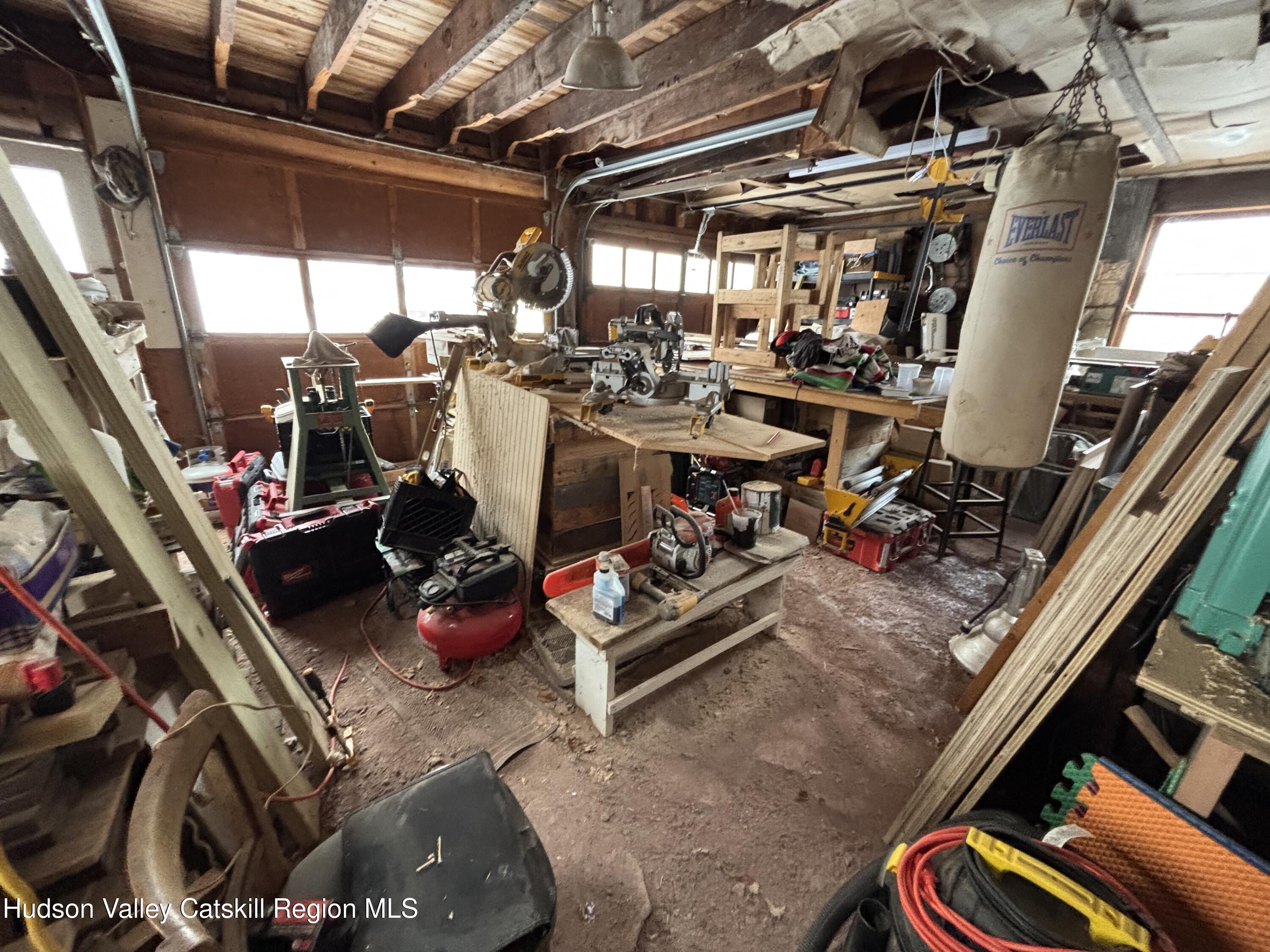 5020 Vega Mountain Road Roxbury, NY 12474 - Photo 31 of 31 a view of a room with gym equipment