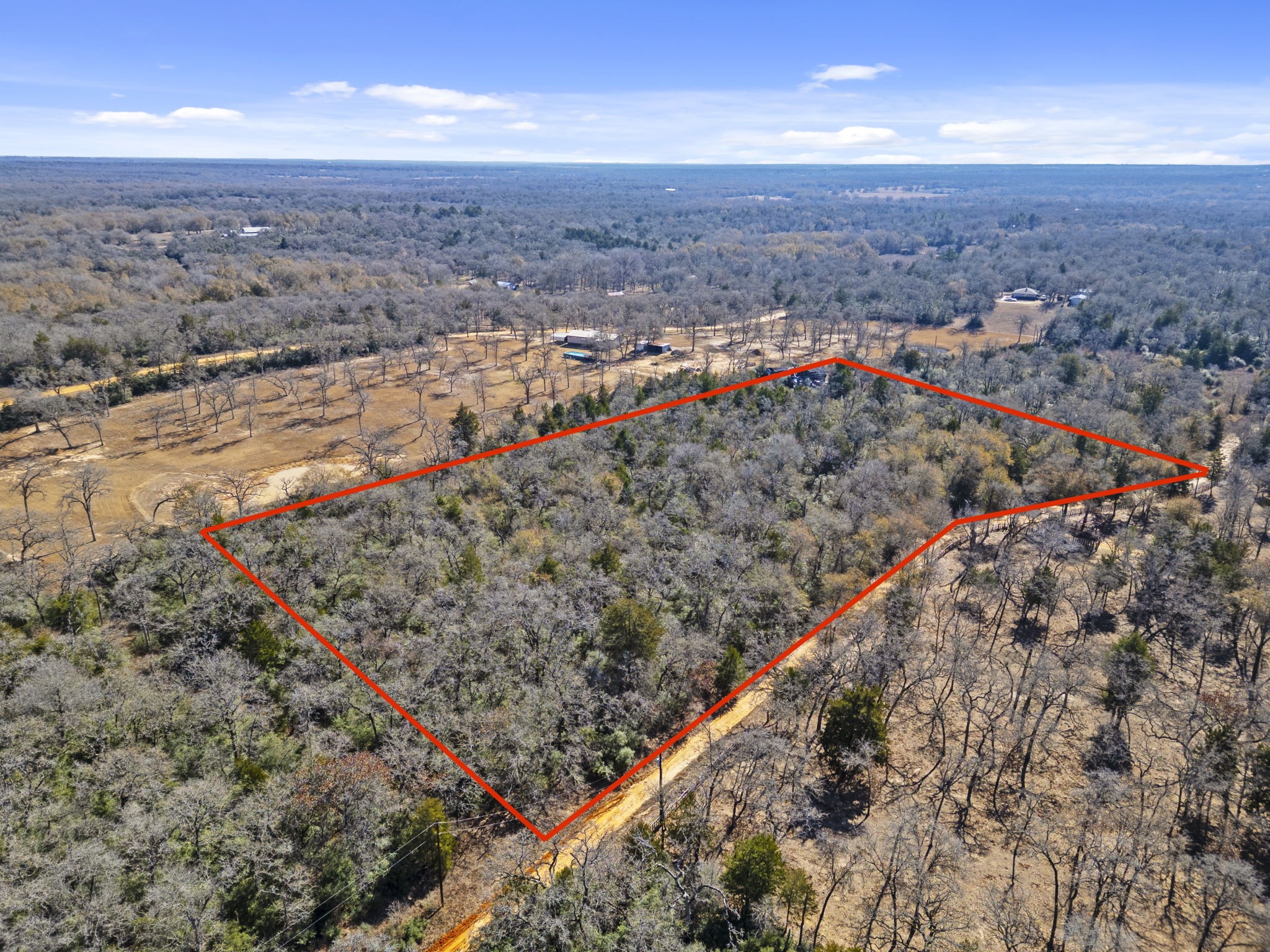 an aerial view of a beach