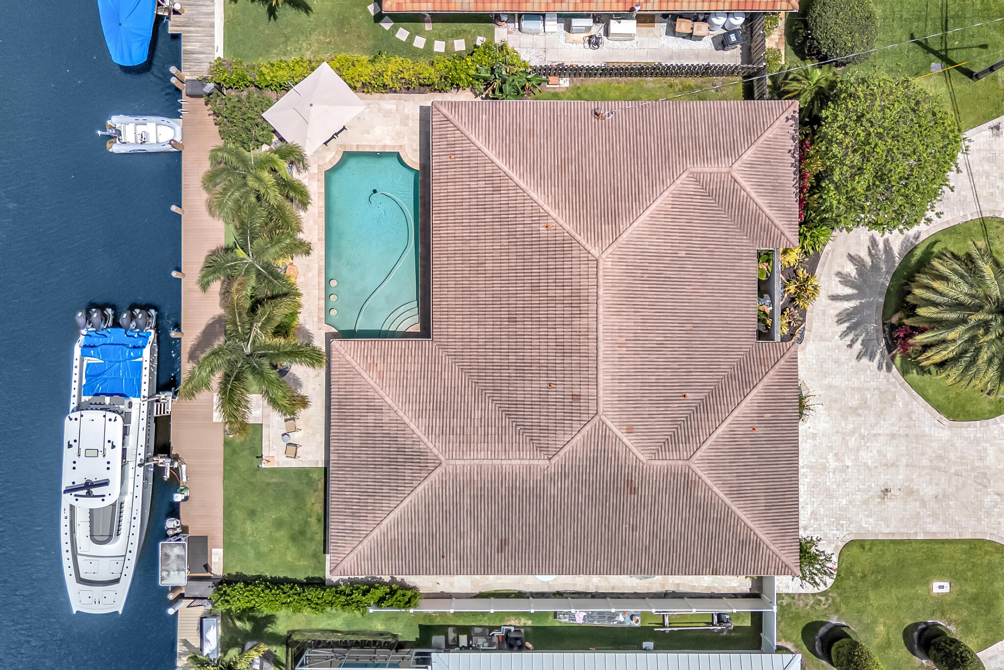 2471 Northeast 46th Street Lighthouse Point, FL 33064 - Photo 31 of 31 drone-2