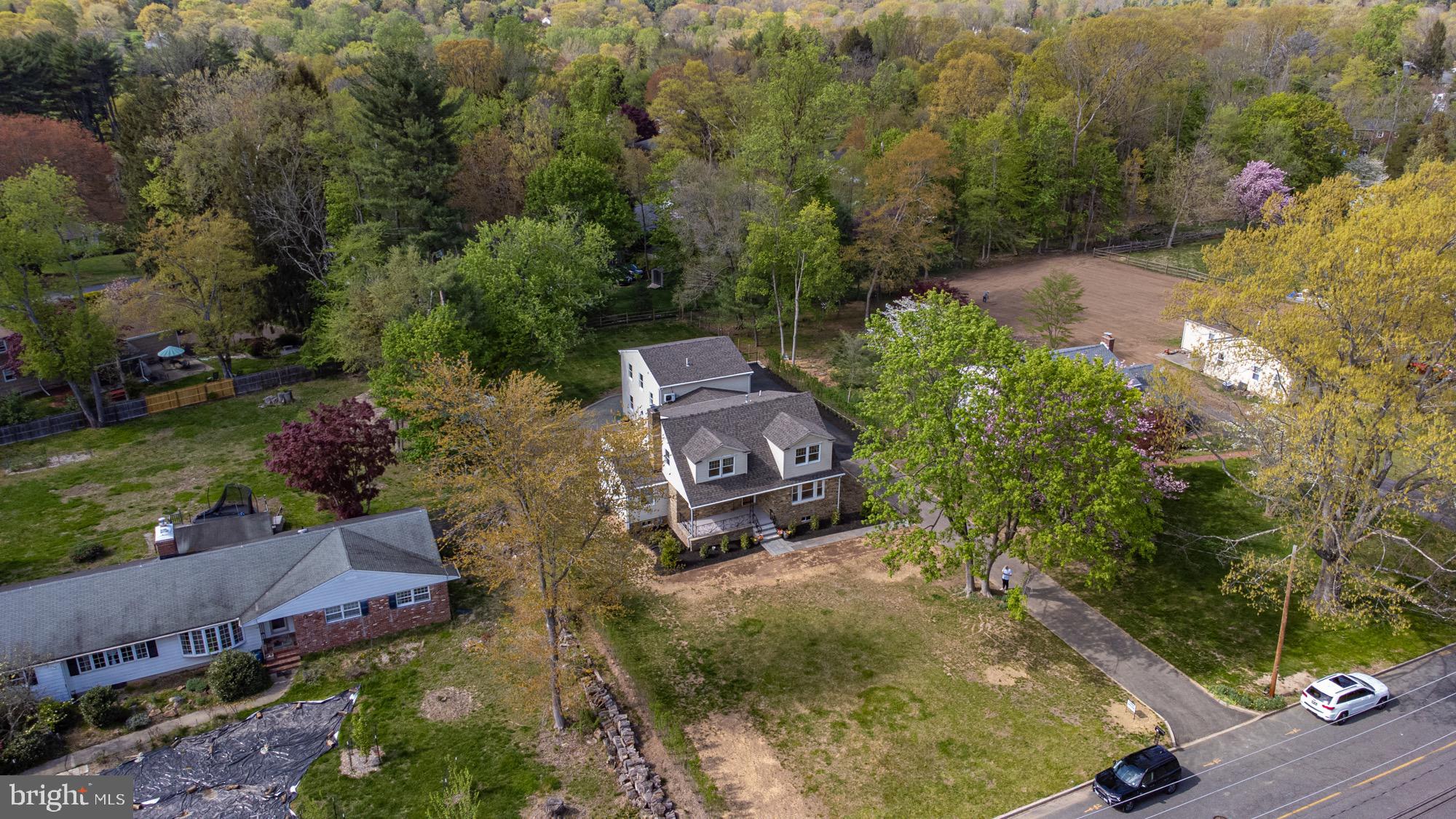 48 Mountainview Court Ewing, NJ 08628 - Photo 61 of 63 an aerial view of a house with a garden