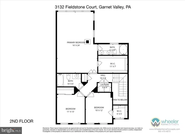a picture of a floor plan