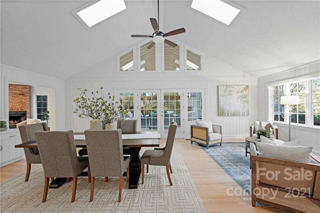 2326 Ferncliff Road Charlotte, NC 28211 - Photo 28 of 48 a view of a dining room with furniture window and outside view