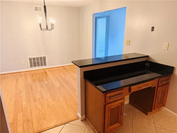 a close view of walk in closet