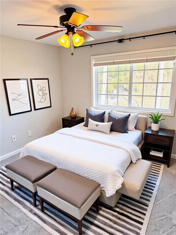 1468 Briarwood Road Northeast, Unit 1008 Atlanta, GA 30319 - Photo 19 of 44 a bedroom with a bed and wooden floor