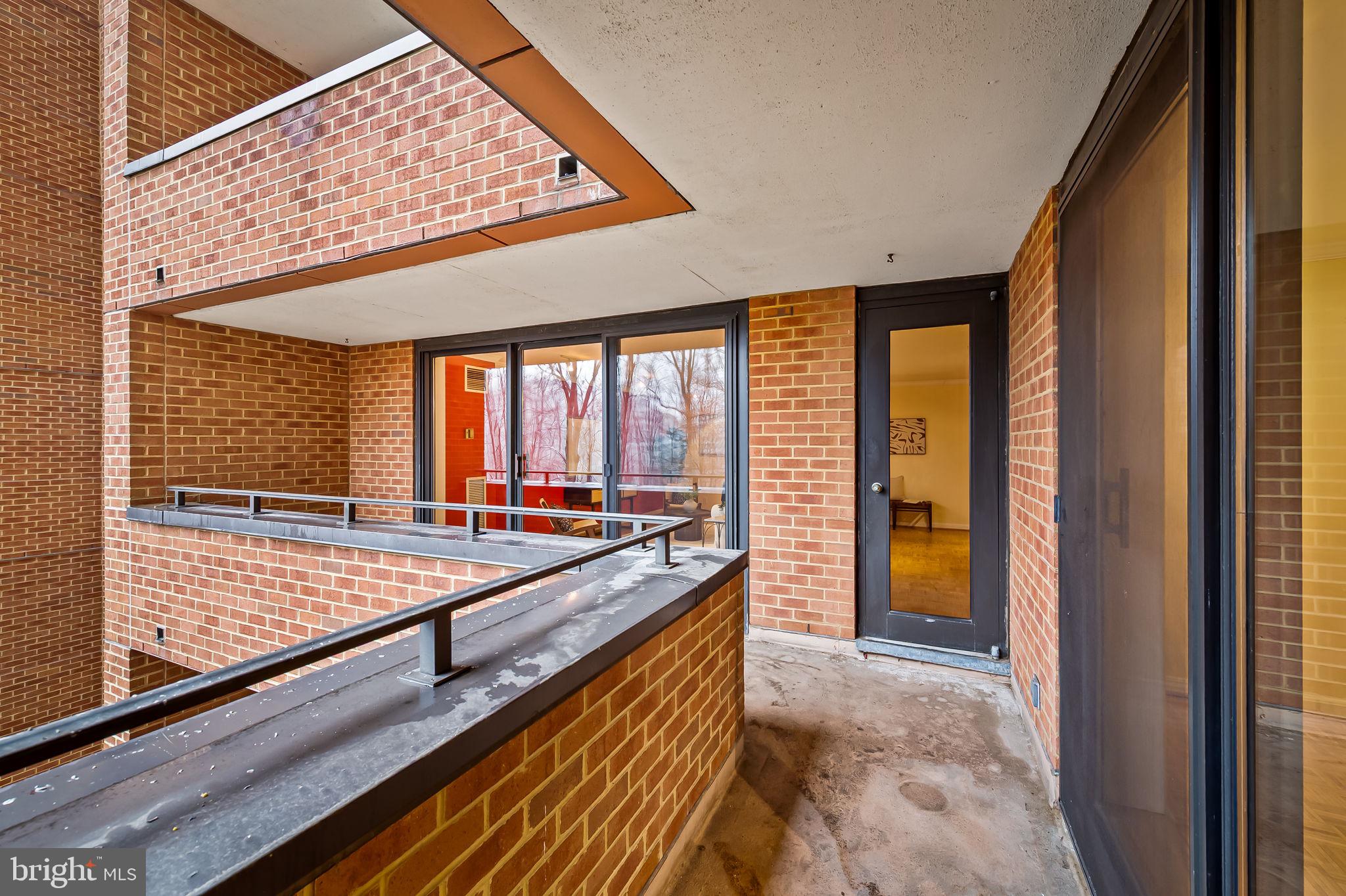 111 Hamlet Hill Road, Unit 406 Baltimore, MD 21210 - Photo 25 of 37 Wrap around balcony