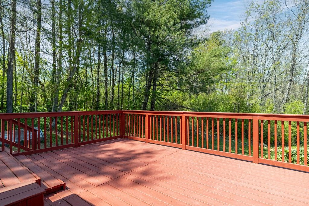 2051 Mt Torrey Road Lyndhurst, VA 22952 - Photo 16 of 67 a balcony with trees in front of it
