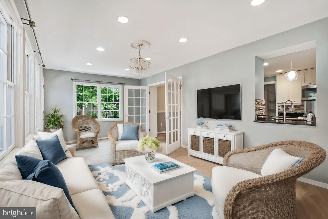 1708 Burning Tree Drive Vienna, VA 22182 - Photo 22 of 57 Family room virtually staged