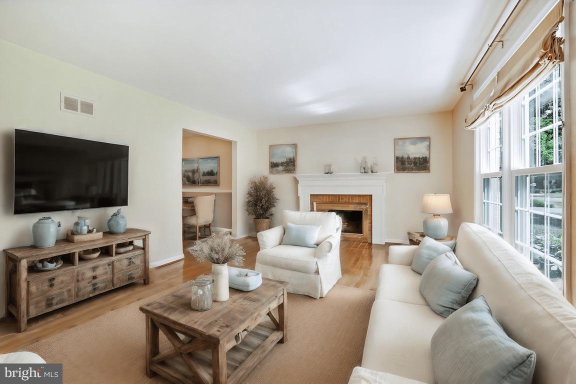 1708 Burning Tree Drive Vienna, VA 22182 - Photo 6 of 57 Living room virtually staged