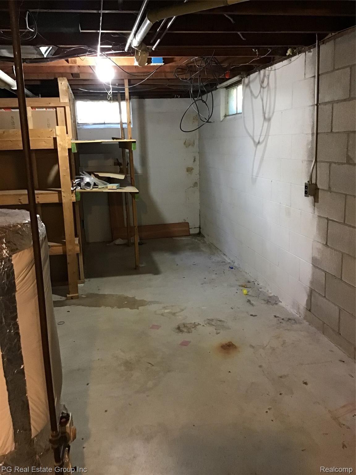 10450 North Linden Road Clio, MI 48420 - Photo 27 of 34 Basement View Extra Storage and Closet Space.jpg