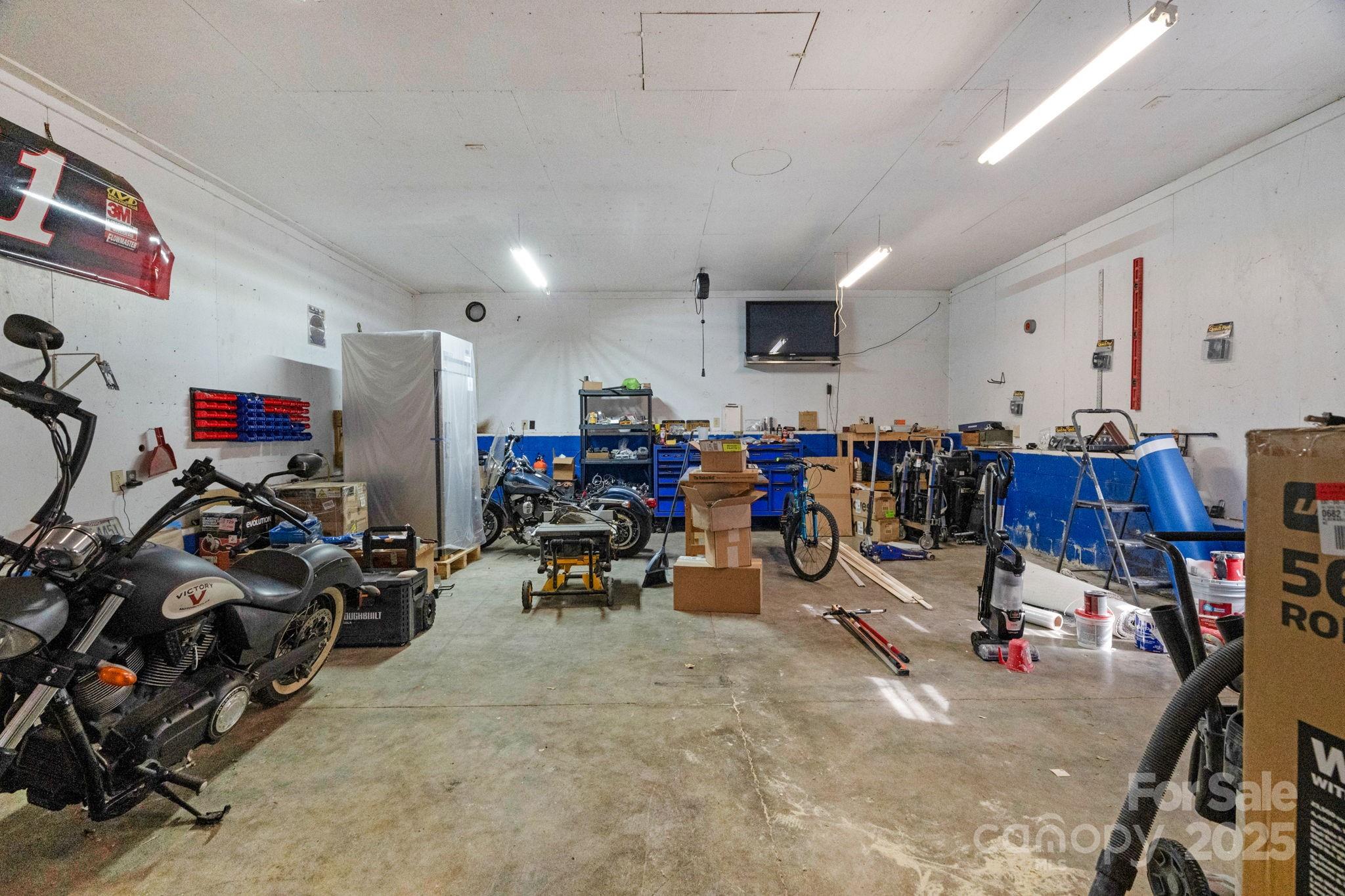 8891 Rock Hole Road Stanfield, NC 28163 - Photo 32 of 35 a view of a room with gym equipment