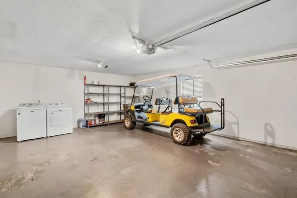 a view of car garage