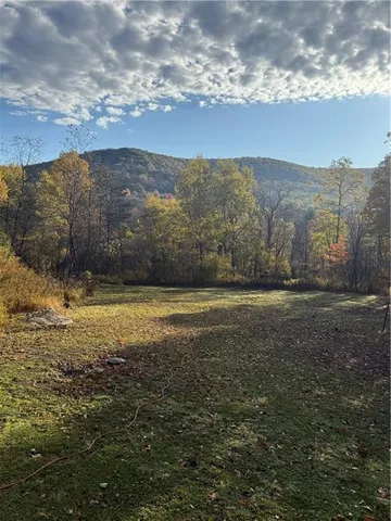 a view of outdoor space and mountain view