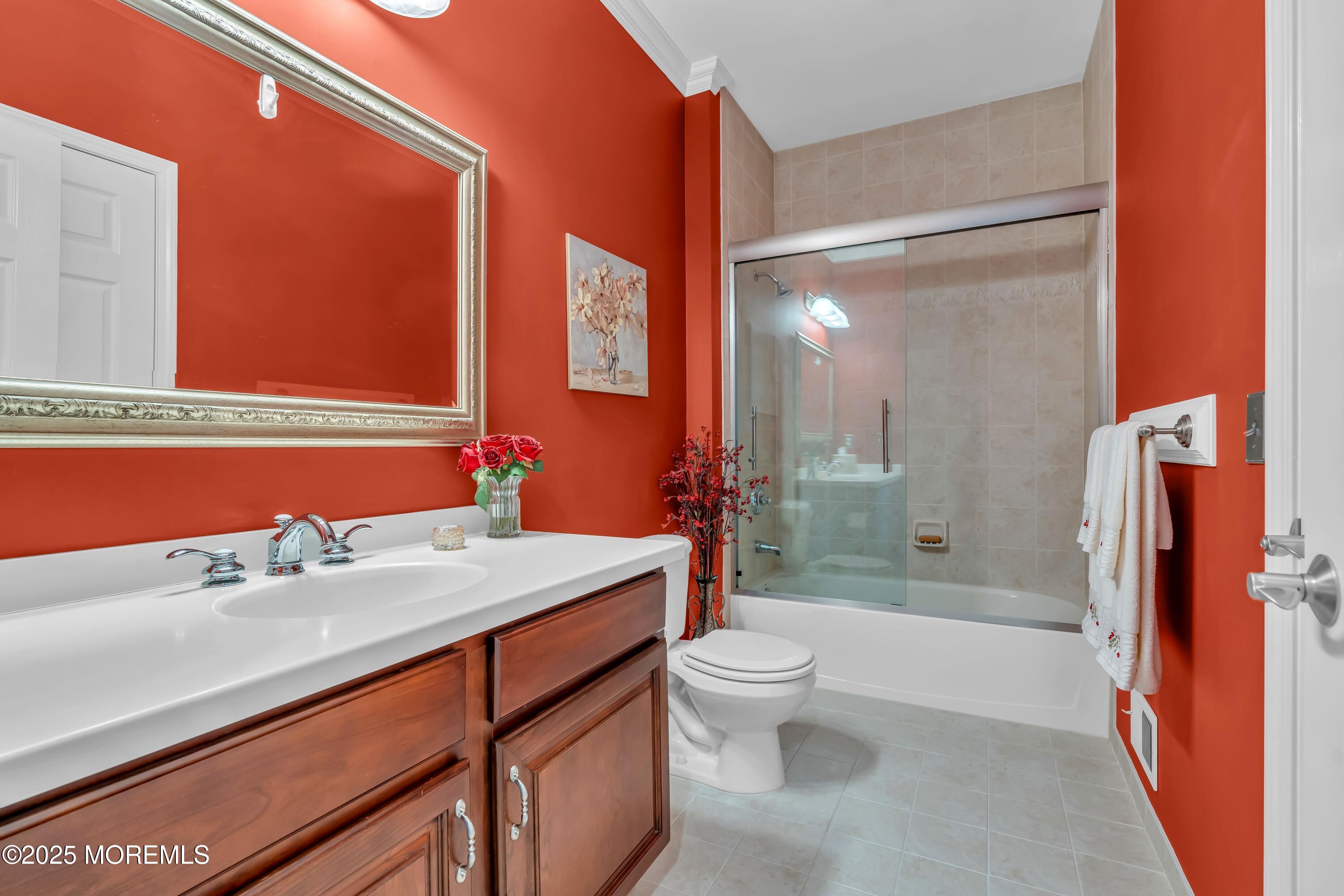 67 Picadilly Drive Jackson, NJ 08527 - Photo 21 of 49 a bathroom with a sink a toilet and shower