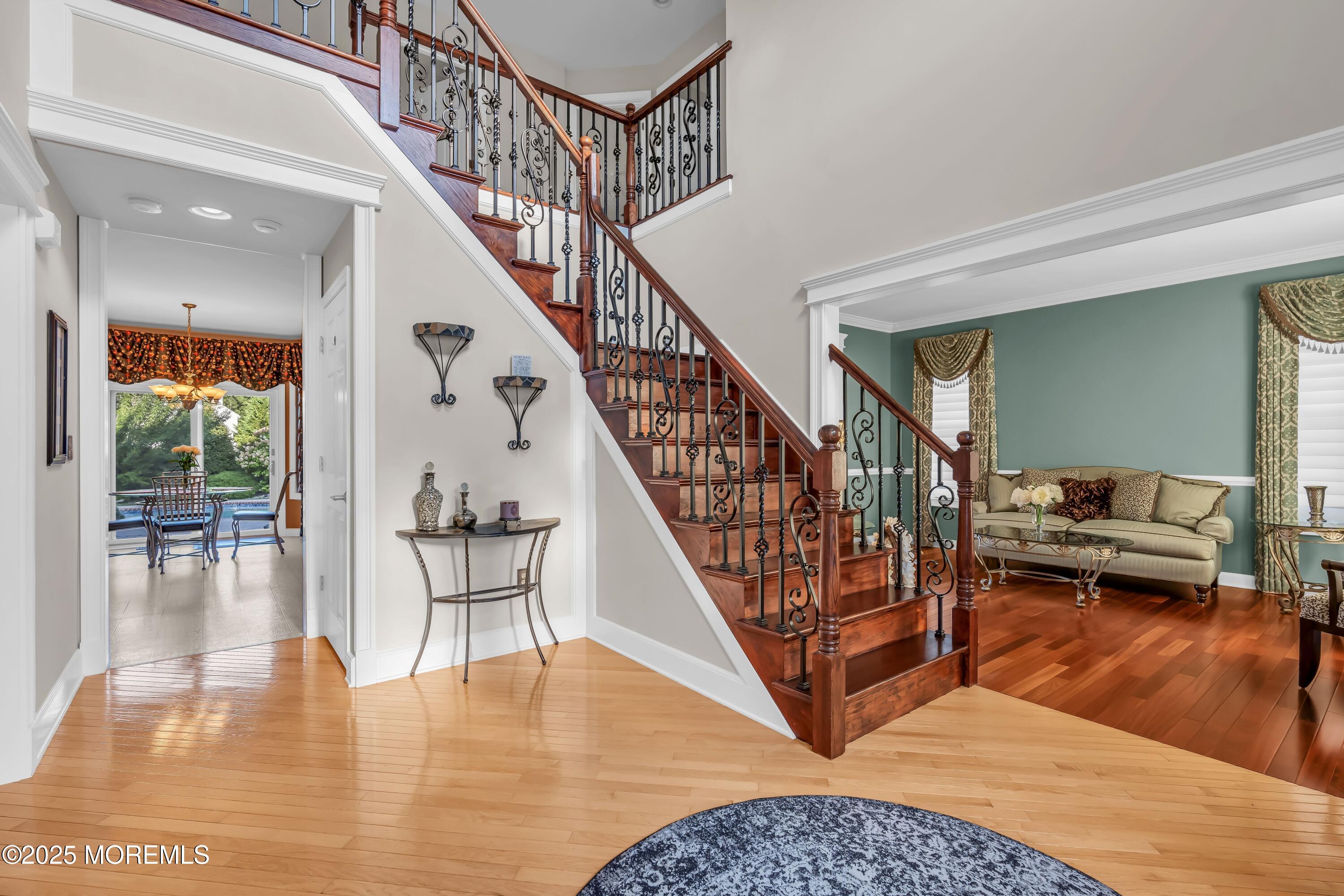 67 Picadilly Drive Jackson, NJ 08527 - Photo 6 of 49 a view of entryway livingroom and hall with wooden floor