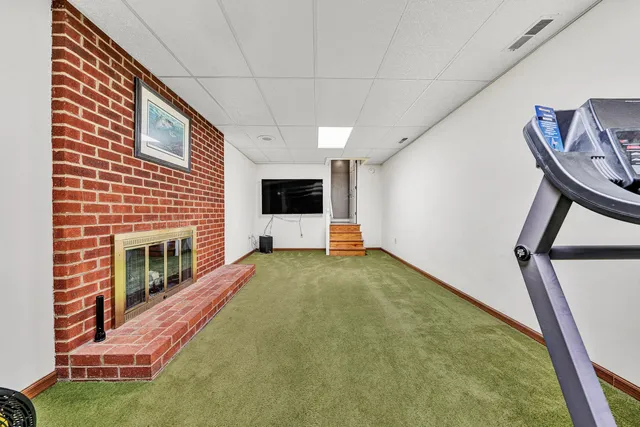 a view of storage in a room