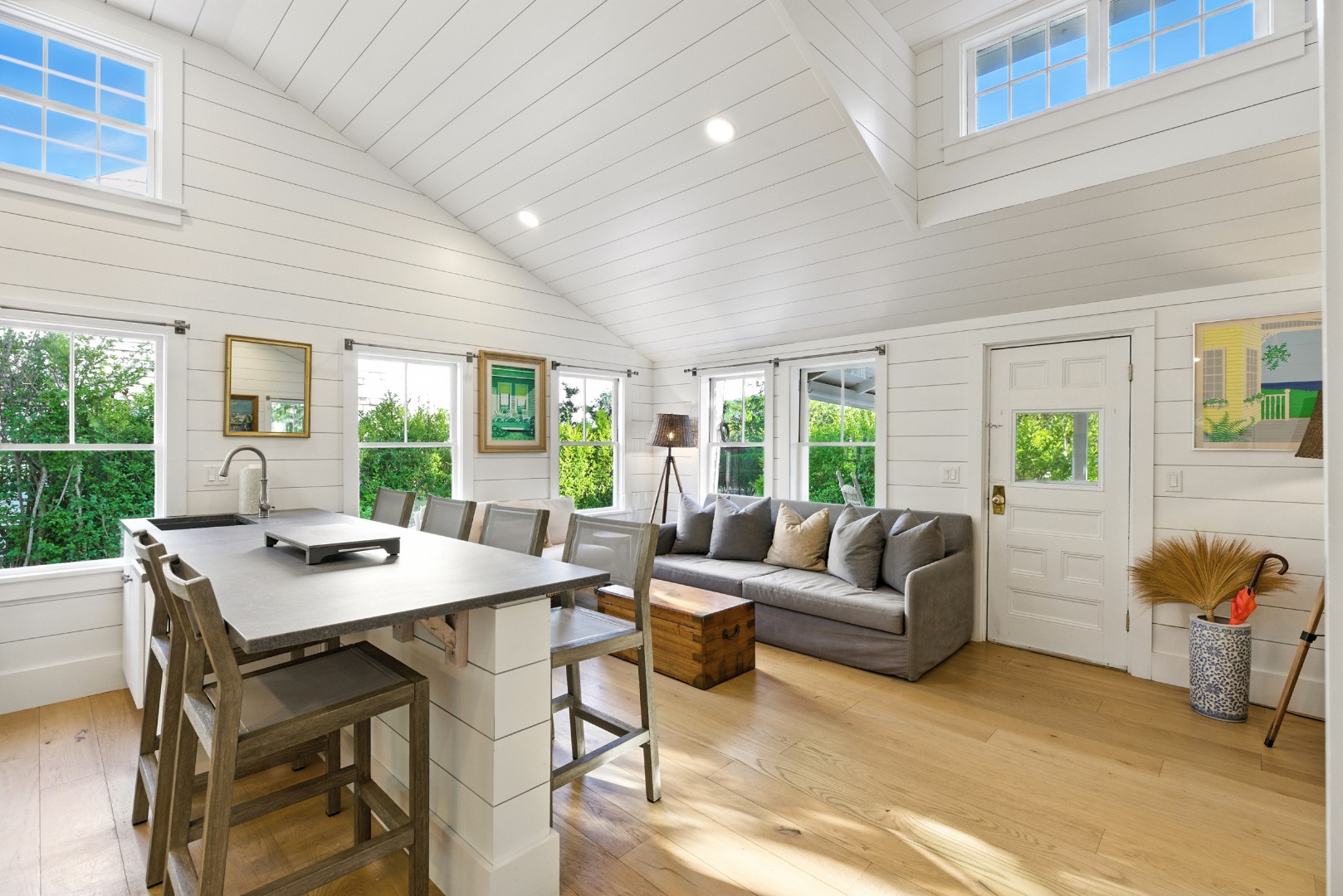 17 New Street Nantucket, MA 02554 - Photo 14 of 31 a view of a dining room with furniture window and outside view