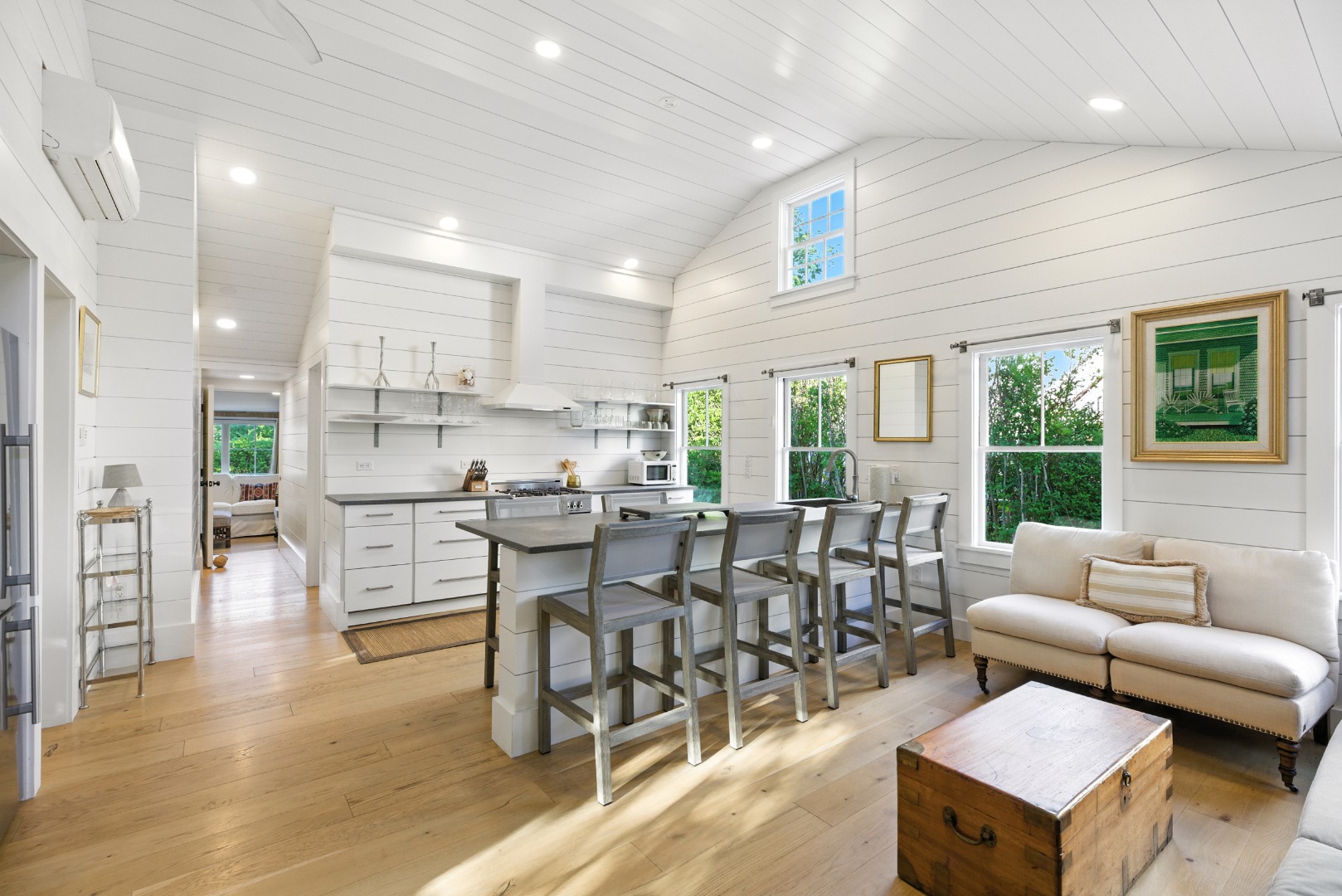 17 New Street Nantucket, MA 02554 - Photo 17 of 31 a living room with lots of furniture and a large window