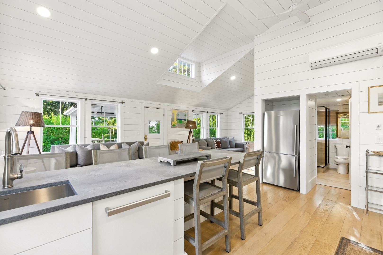 17 New Street Nantucket, MA 02554 - Photo 25 of 31 a kitchen with a table chairs and wooden floor