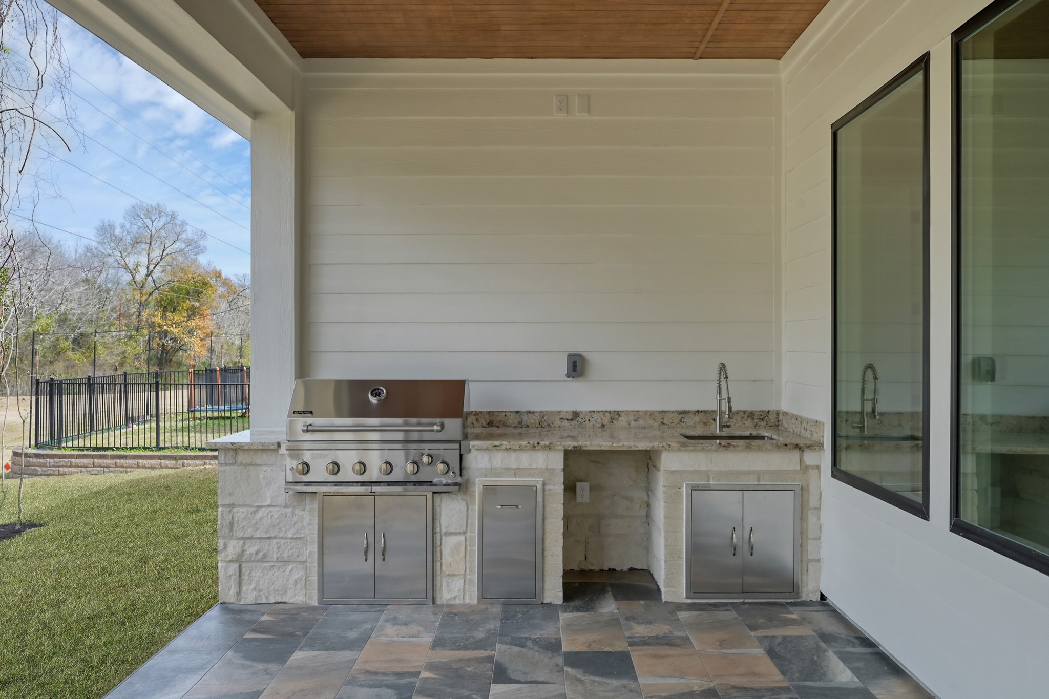 90 Wick Willow Road Montgomery, TX 77356 - Photo 46 of 49 Fully equipped summer Kitchen