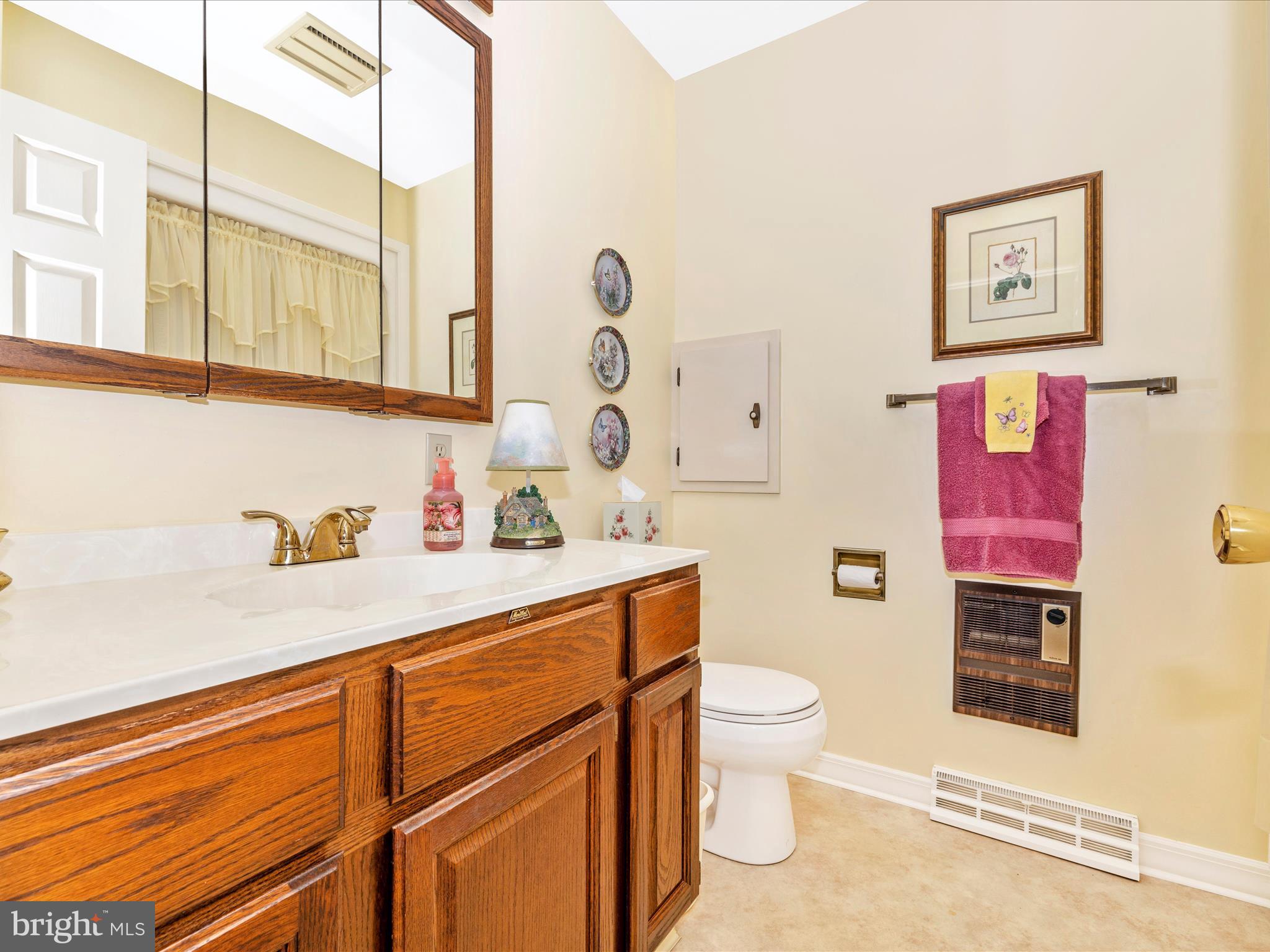 12720 Spickler Road Clear Spring, MD 21722 - Photo 31 of 57 a bathroom with a sink a toilet and a mirror