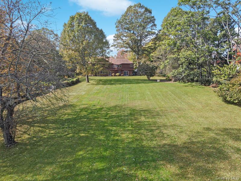 37 Hyatt Road Briarcliff Manor, NY 10510 - Photo 2 of 37 Expansive level backyard with rare usable lawn space