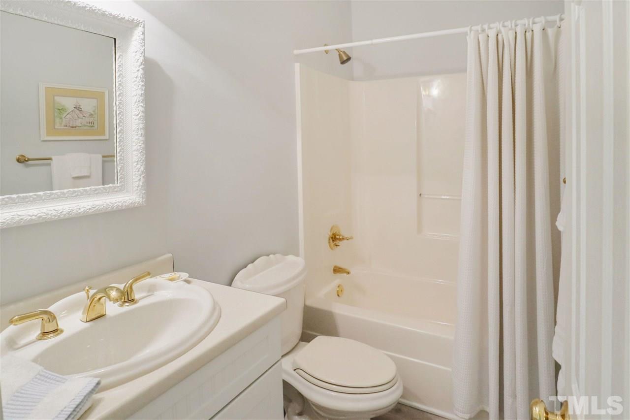 200 C Murdock Road Cameron, NC 28326 - Photo 22 of 30 Full bath upstairs for guest bedroom and bonus room.
