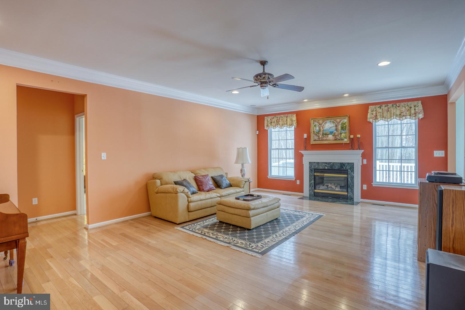 78 Springmill Drive Middletown, DE 19709 - Photo 12 of 60 a living room with furniture fireplace and flat screen tv