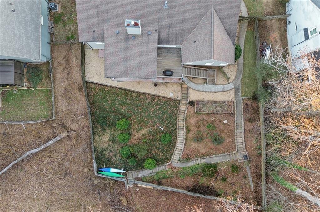 352 Woodbrook Crest Canton, GA 30114 - Photo 45 of 53 an aerial view of residential house with outdoor space and parking