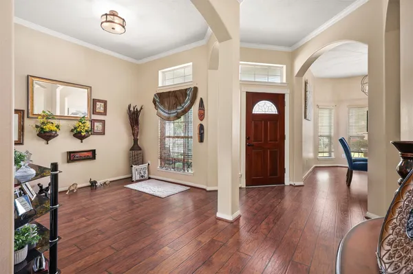 a view of a living room