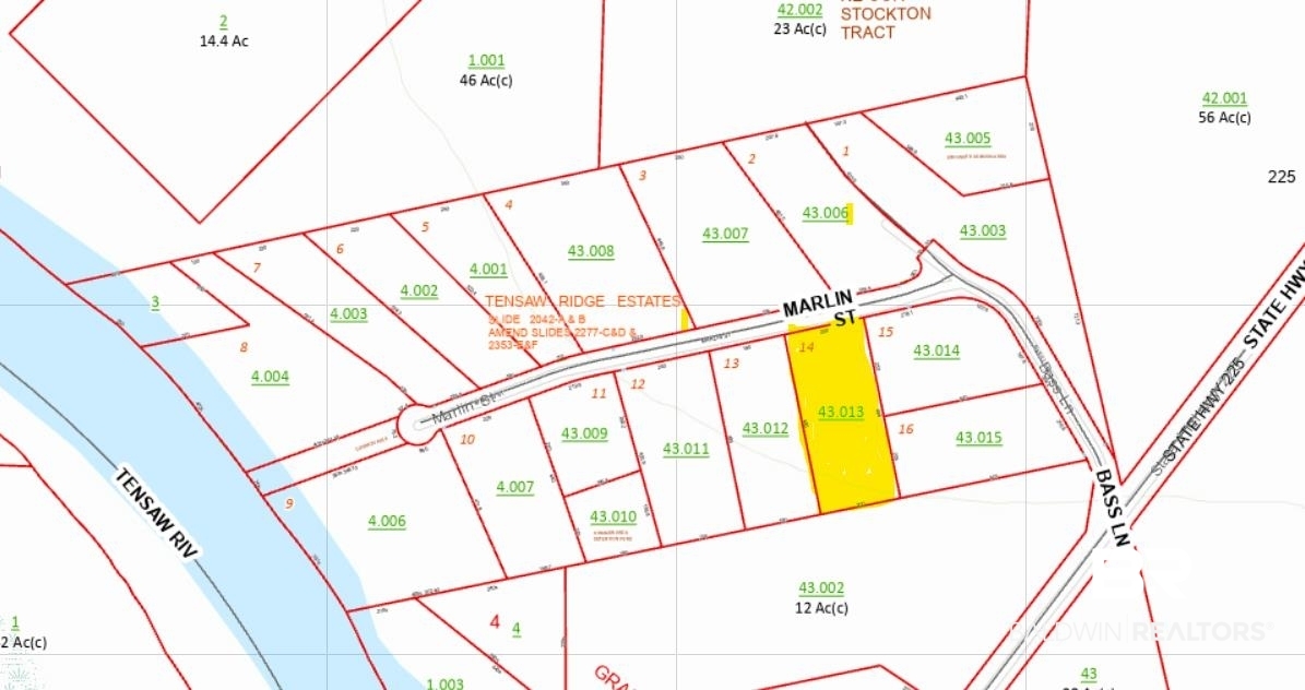 14 Marlin Street Stockton, AL 36579 - Photo 1 of 23 Map of parcels