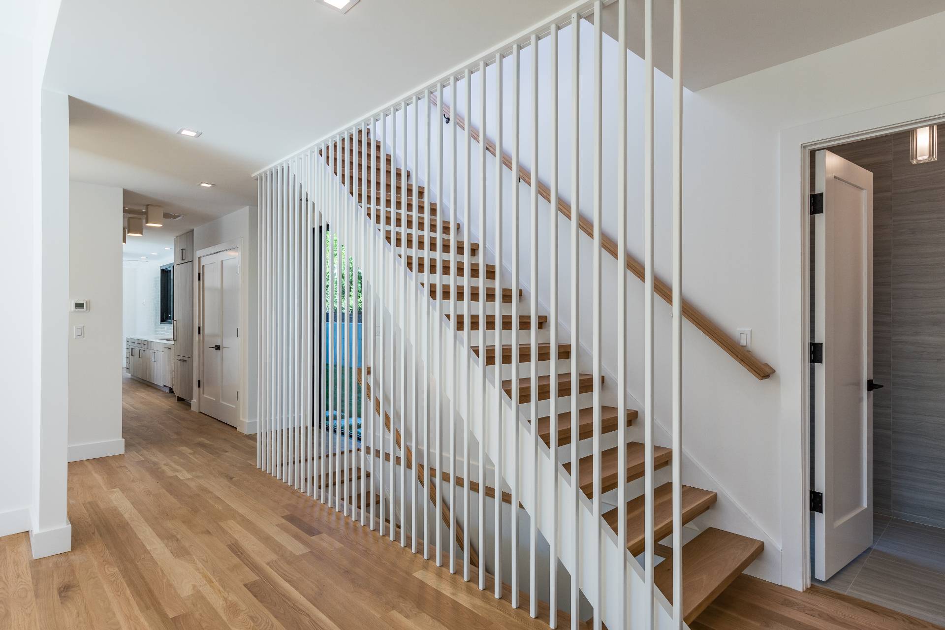 19 Peter's Path East Hampton, NY 11937 - Photo 12 of 29 a view of a hallway with wooden floor and entryway